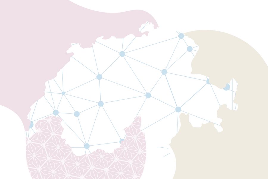 Schweizerkarte mit regionalen Anlaufstellen